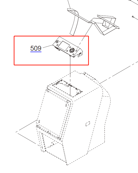 Control Display Panel Unit