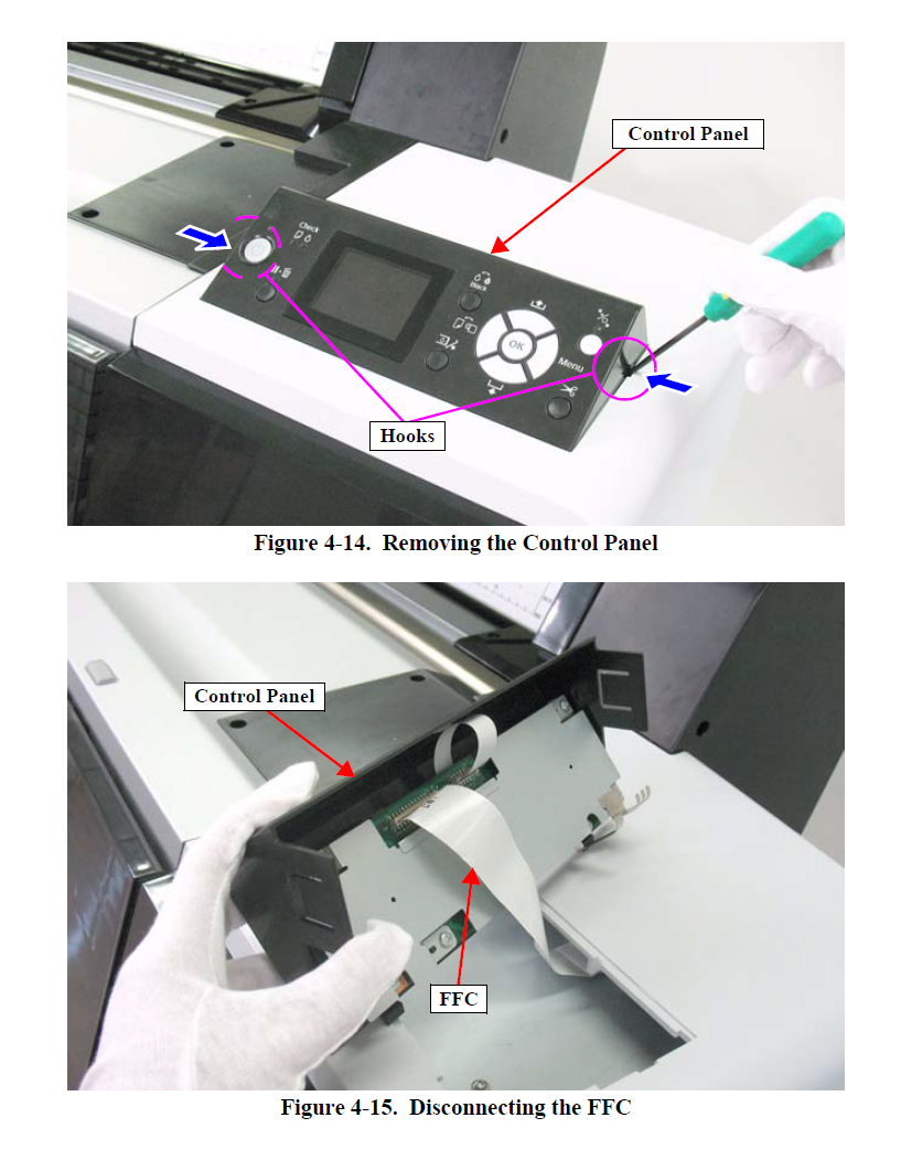 Control Display Panel Unit
