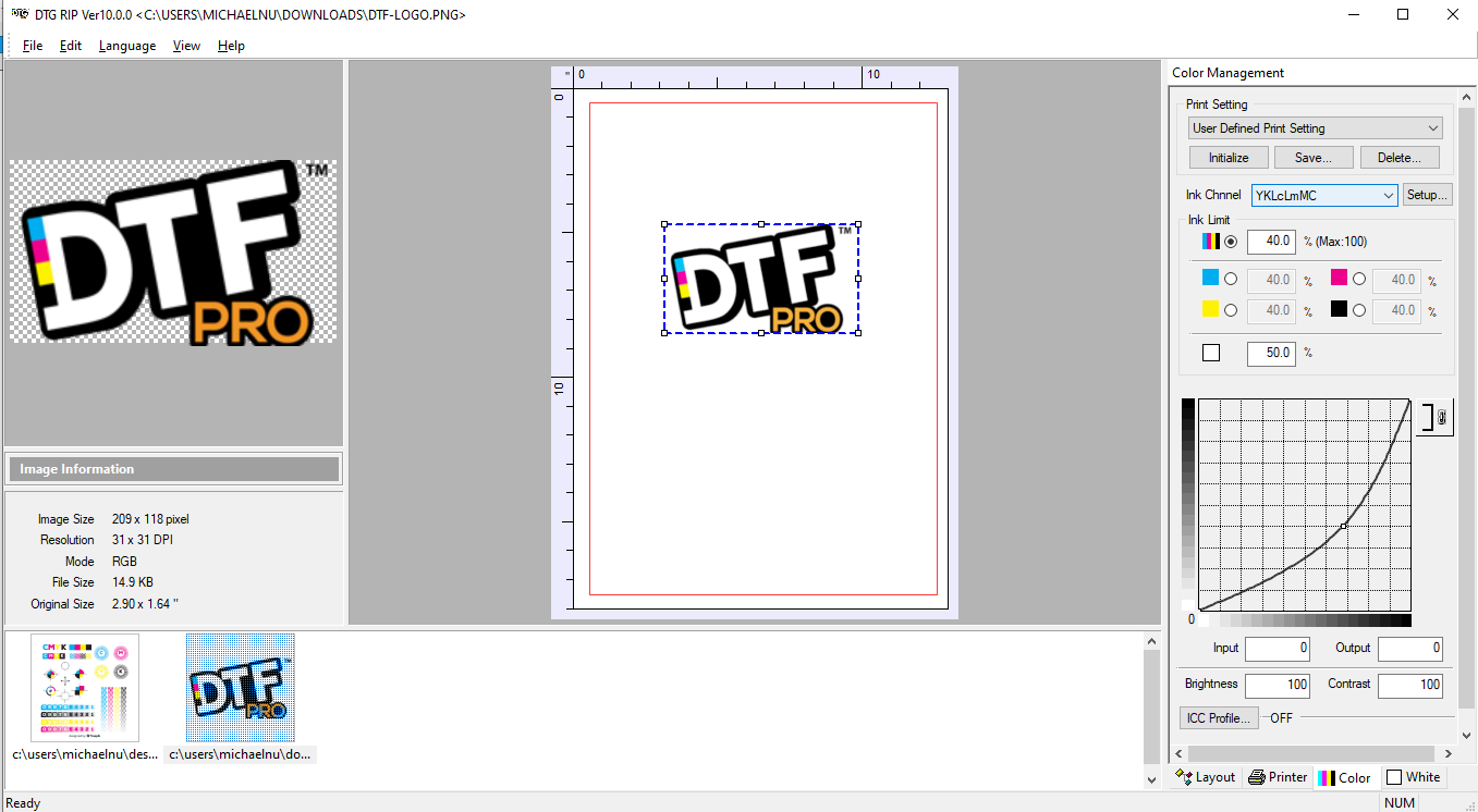 ACRORIP version 10.xx, works for DTF and UV Printers Software with Onboarding Support