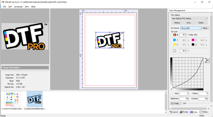 ACRORIP version 10.xx, works for DTF and UV Printers Software with Onboarding Support