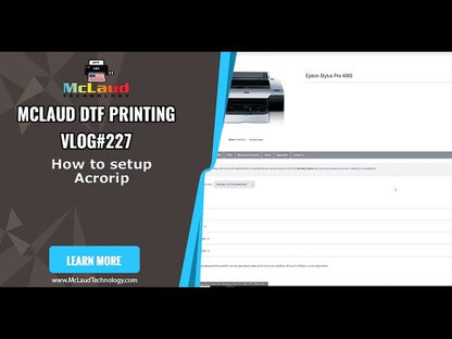 ACRORIP Version 11, works for DTF and UV Printers Software with Onboarding Support
